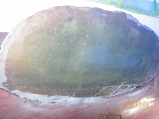 Fibreglass hull repair process1 Fibreglass hull repair process1