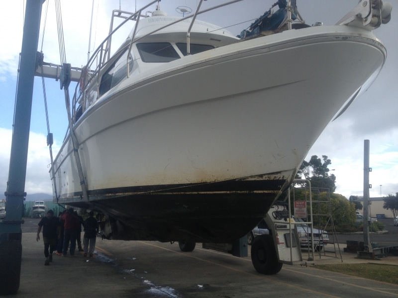 Joint Venture hull before